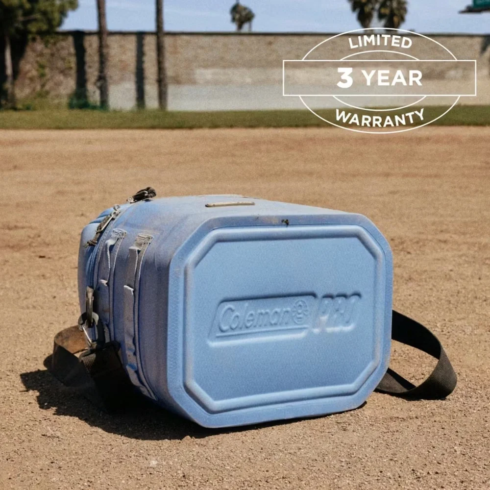 NWT- COLEMAN Cooler: Duffle Bag Bag, Blue, 10.6 qt Capacity, 16 Cans